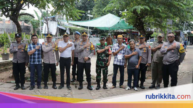 Kapolres Metro Tangerang Kota Lakukan Pengecekan PSL di Beberapa TPS